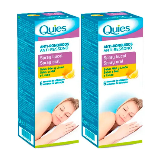 Quies Anti-Ronquidos Spray Pack , 2 x 70 ml