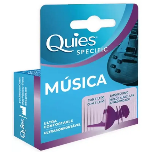 Quies Tapon Specific Musica 2 Tap.