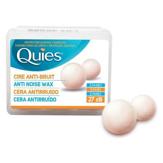 Quies Tapones De Cera Antirruido 6Ud.