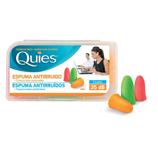 Quies Tapones Oidos Goma 6 unidades