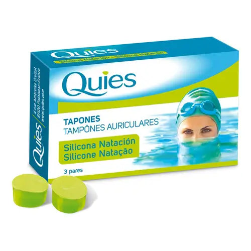 Quies Tapones Oidos Silicona Natacion Standar 6