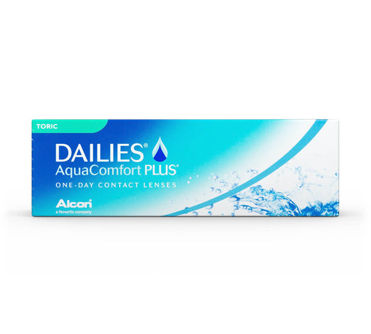 Dailies Aquacomfort Plus  Lentillas Tóricas Diarias , 30 unidades - +0.25,-0.75,10,8.8,14.40