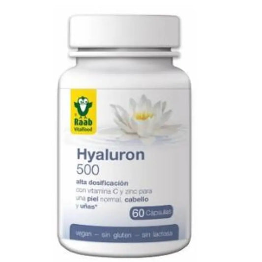 Raab Vitalfood Hyaluron 500Mg 60Cap. Sg Vegan 