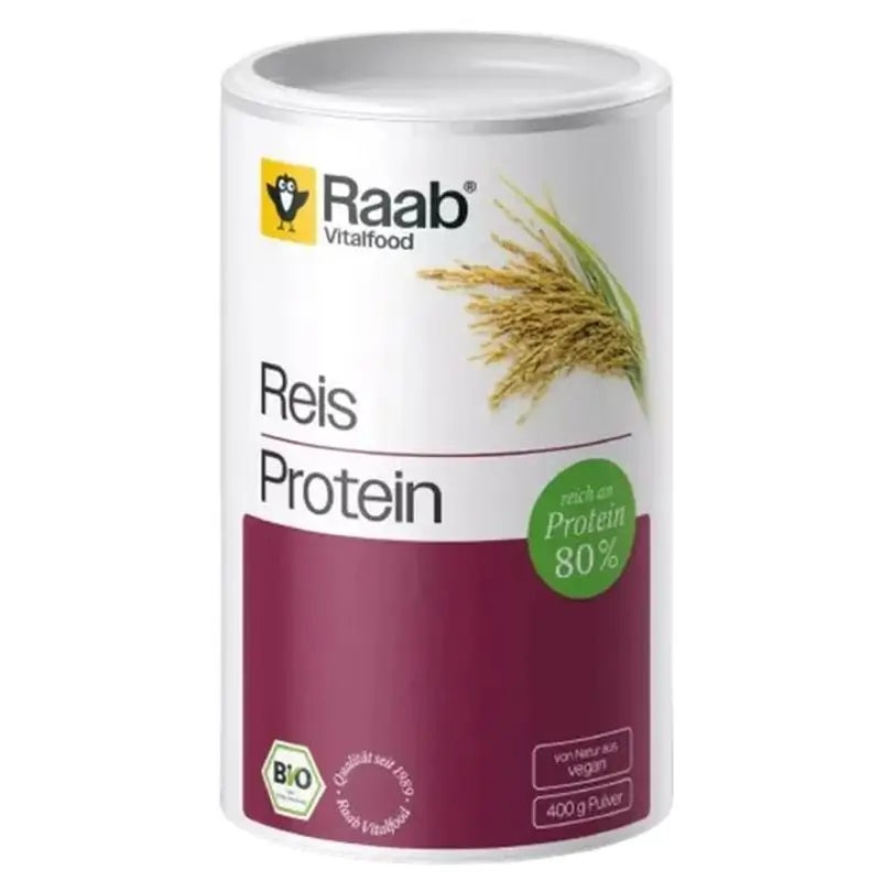 Raab Vitalfood Proteina De Arroz Natural 400Gr. Bio Sg Vegan