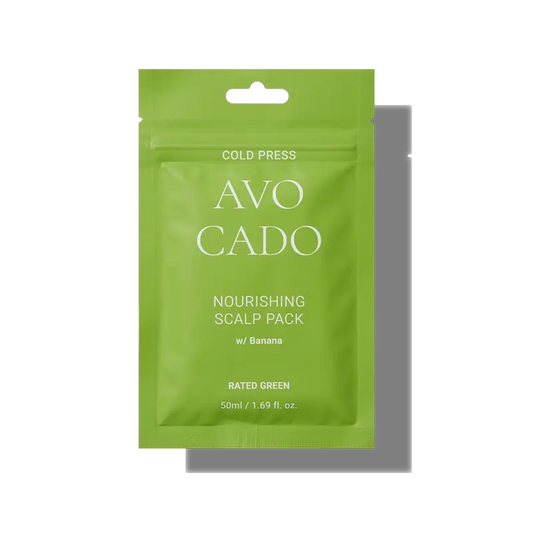 Rated Green Cold Press Avocado Nourishing Cuero Cabelludo Pack, 50 ml