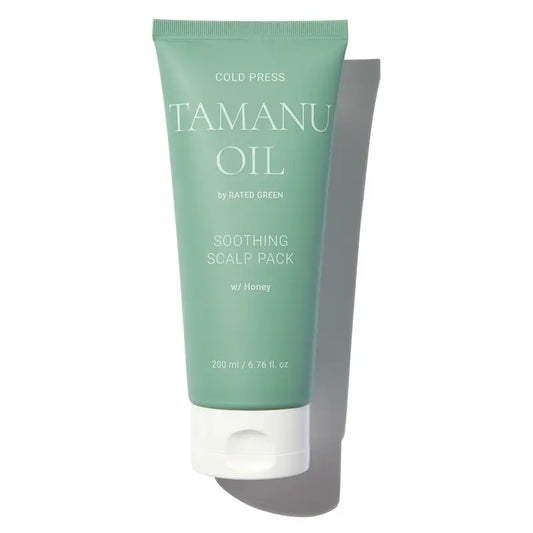 Rated Green Cold Press Tamanu Oil Soothing Cuero Cabelludo Pack, 200 ml