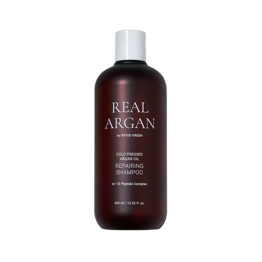 Rated Green Real Argan Repairing Champú, 400 ml