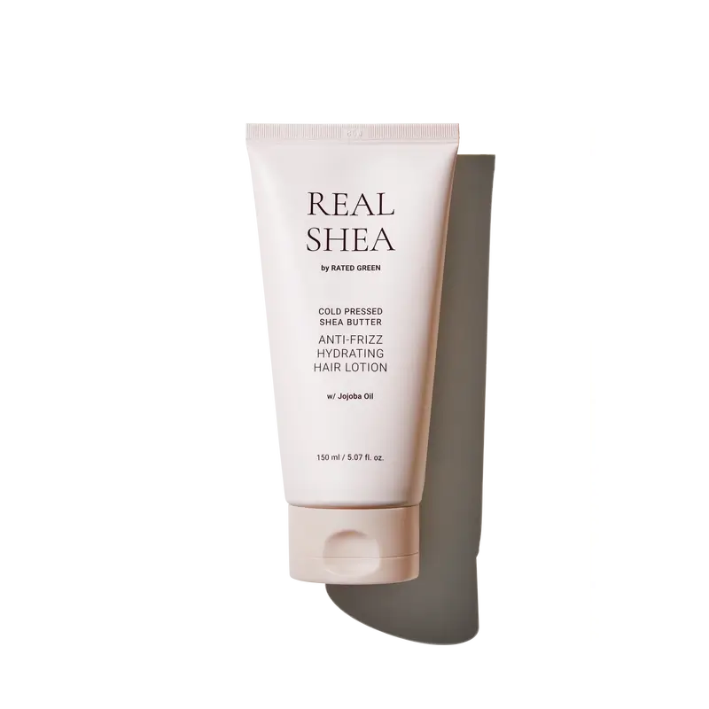 Rated Green Real Shea Anti-Frizz Hydrating Hair Loción, 150 ml