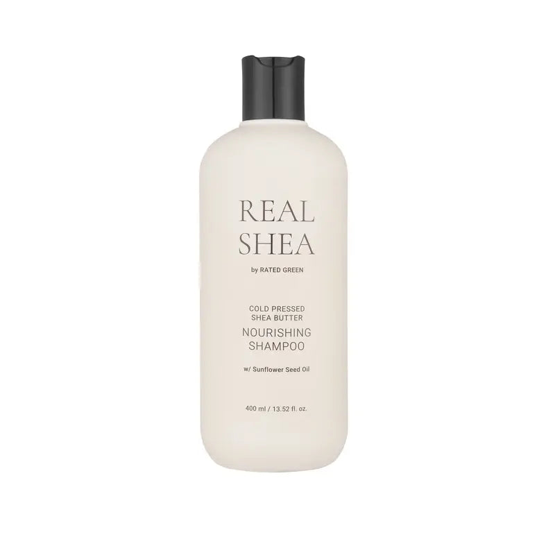 Rated Green Real Shea Butter Nourishing Champú, 400 ml