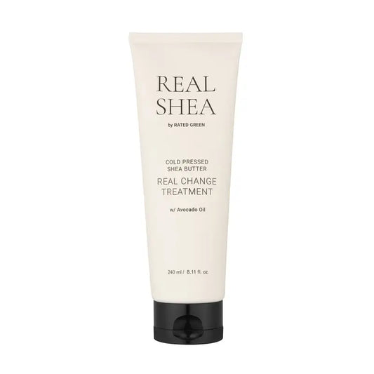 Rated Green Real Shea Real Change Treatment Mascarilla Capilar, 240 ml