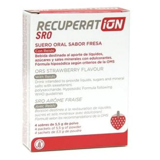 Recuperat-Ion Recuperat-Ion Suero Oral Sabor Fresa 4Sbrs. 