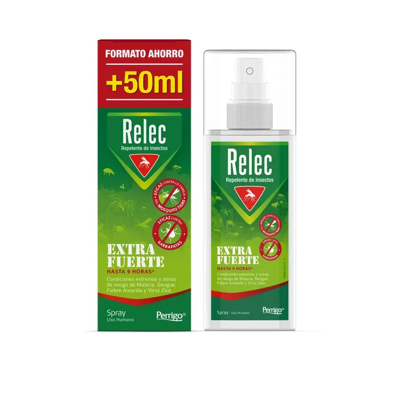 Relec Extra Fuerte Spray Antimosquitos, 125ml