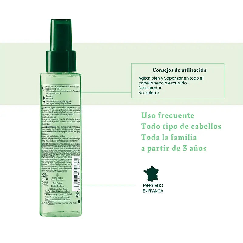 Rene Furterer Naturia Spray Desenredante Extra Suave 150 ml