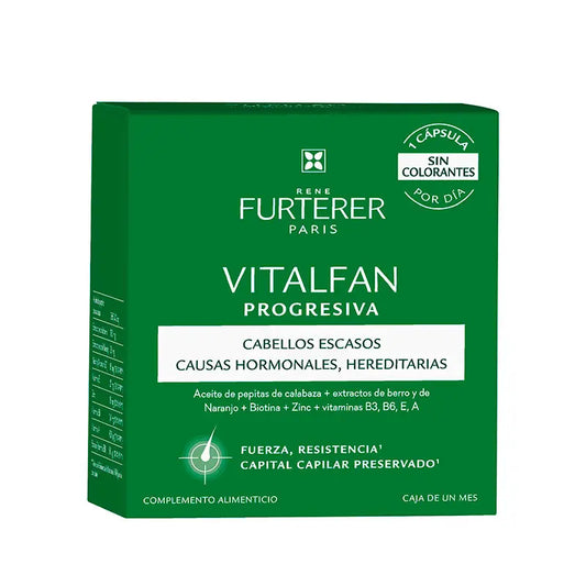 Rene Furterer Vitalfan Caída Progresiva 30 cápsulas