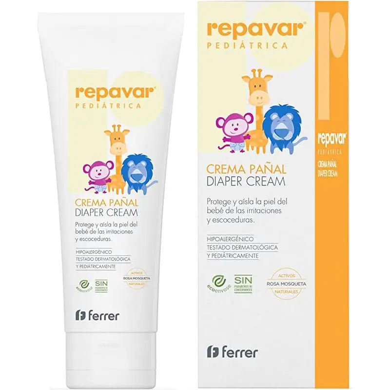 Repavar Pediátrica Crema Pañal 75 ml