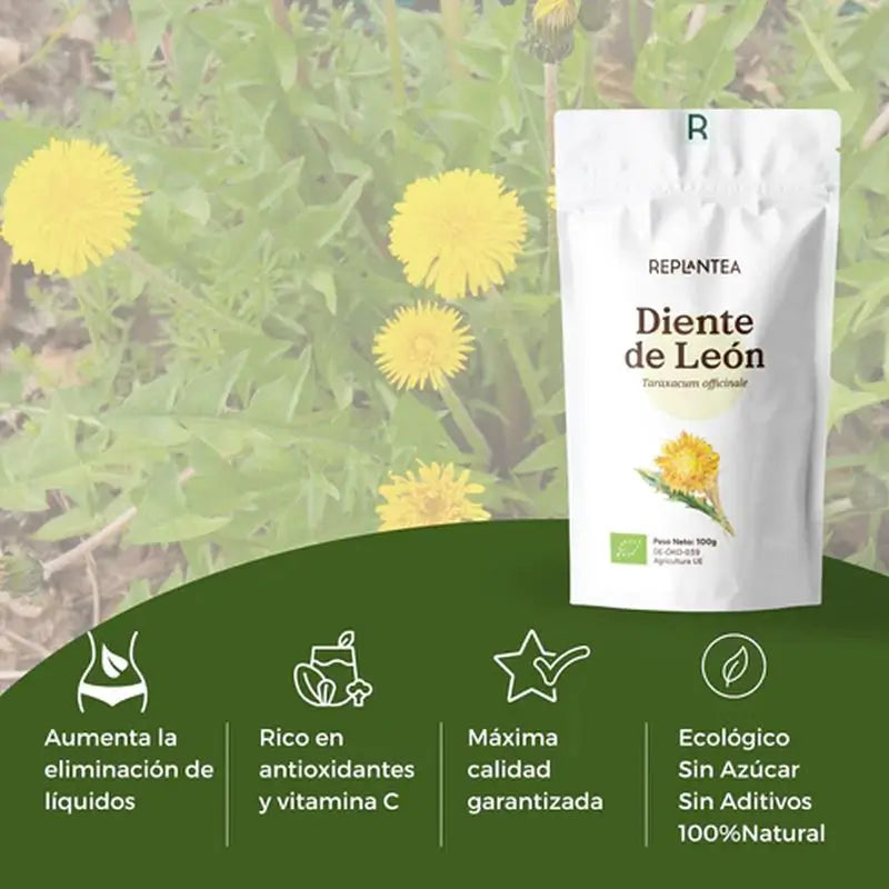 Replantea Diente De León Ecológico, 100 gr