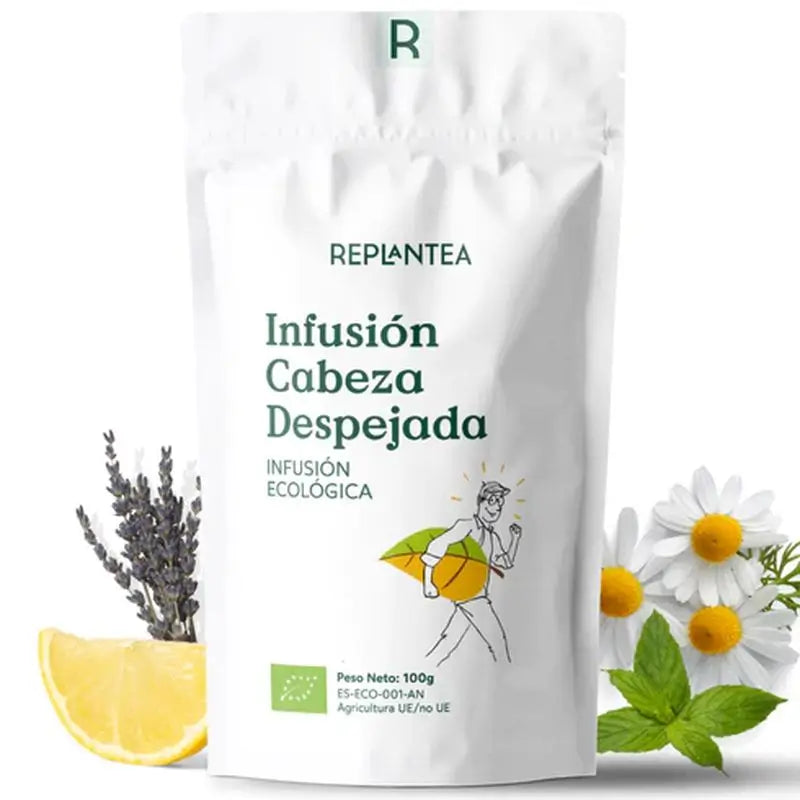 Replantea Infusión Cabeza Despejada Ecológica, 100 gr