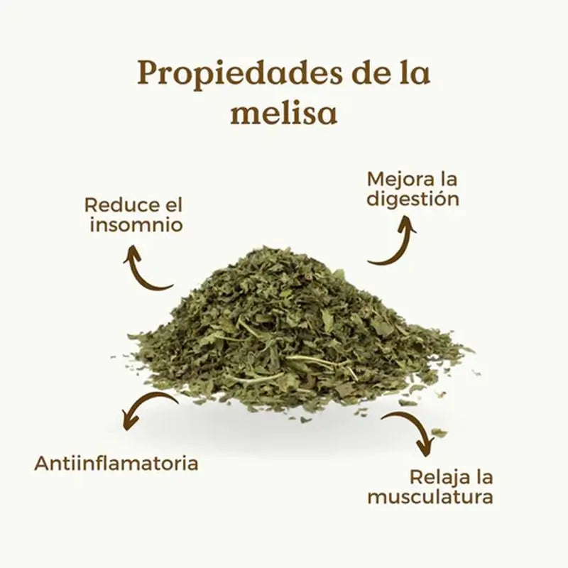 Replantea Infusión De Melisa Ecológica, 100 gr