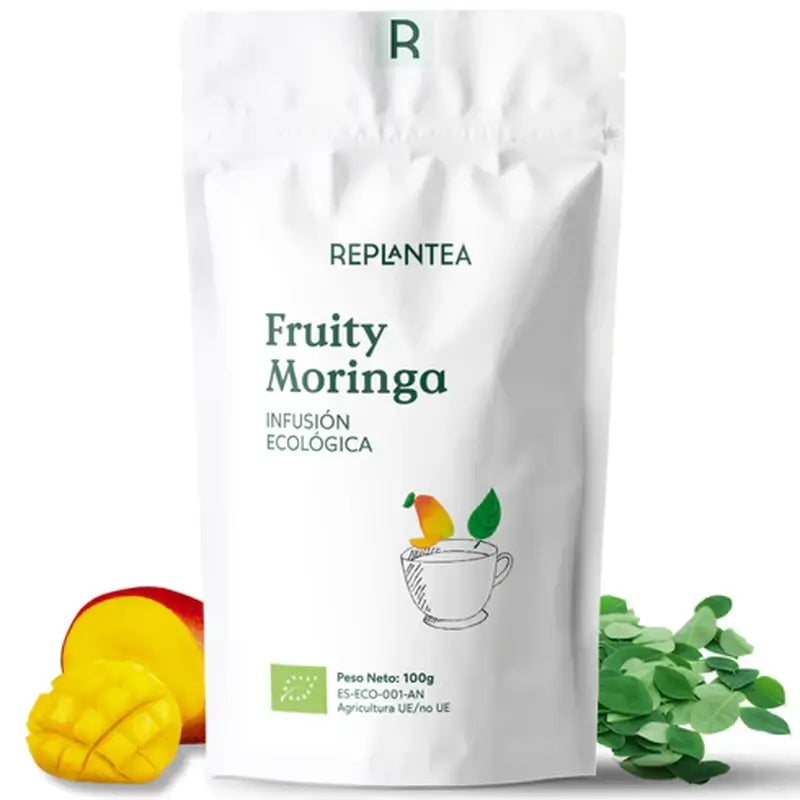 Replantea Infusión De Moringa Y Mango Ecológica , 100 gr