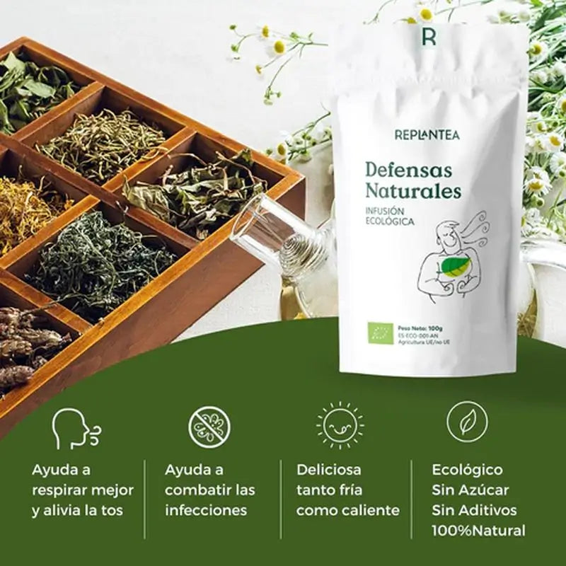 Replantea Infusión Defensas Naturales Eco, 100 gr