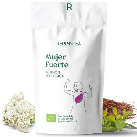 Replantea Infusión Mujer Fuerte Ecológica, 80 gr