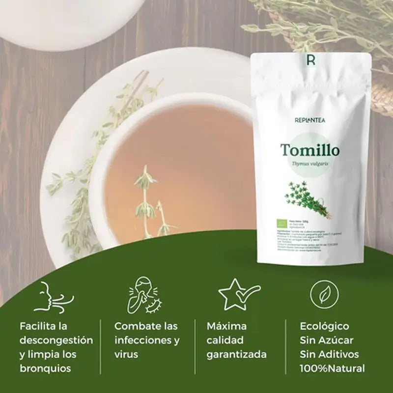 Replantea Tomillo Ecológico, 120 gr