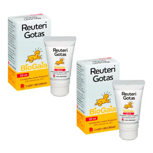 Reuteri Gotas, Pack 2 x 10 ml