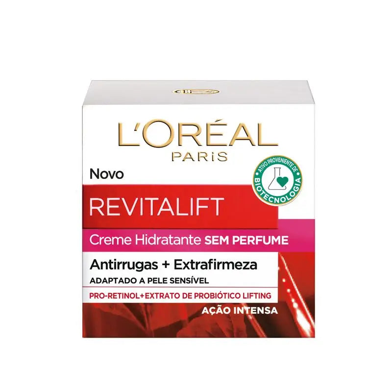 L'Oréal Paris Revitalift Crema Hidratante Sin Perfume Anti Arrugas Extra Firmeza