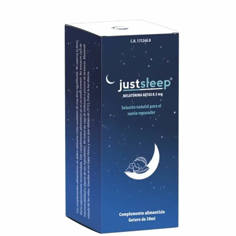 Justsleep Melatonina 0,5 mg, 30 ml