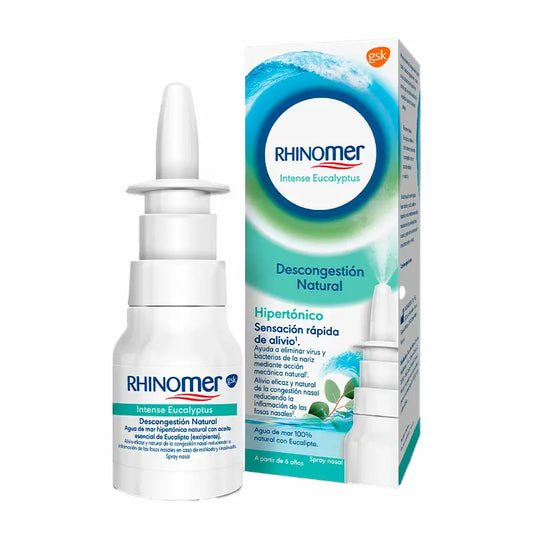 Rhinomer Eucaliptus Spray Nasal Agua de Mar, 20 ml