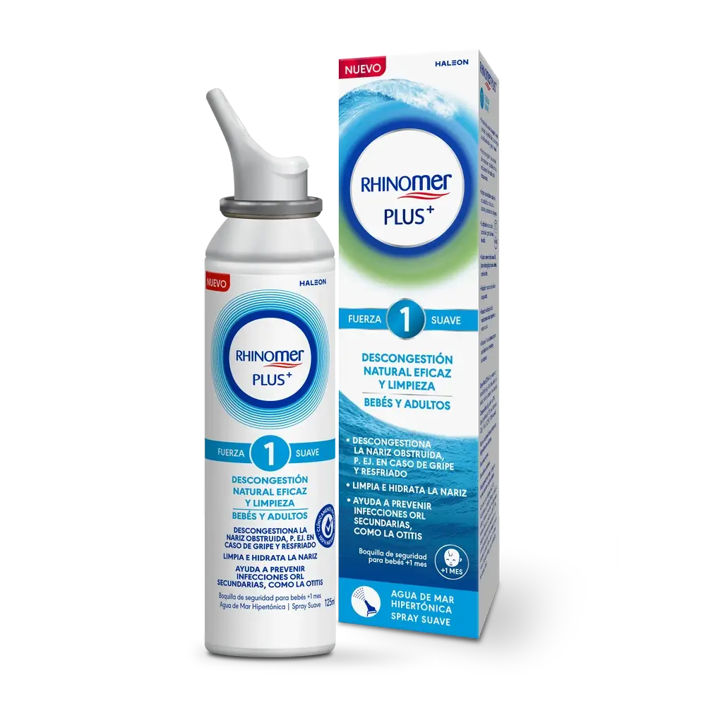 Rhinomer Plus+ F1 Bebés Y Adultos , 125 ml