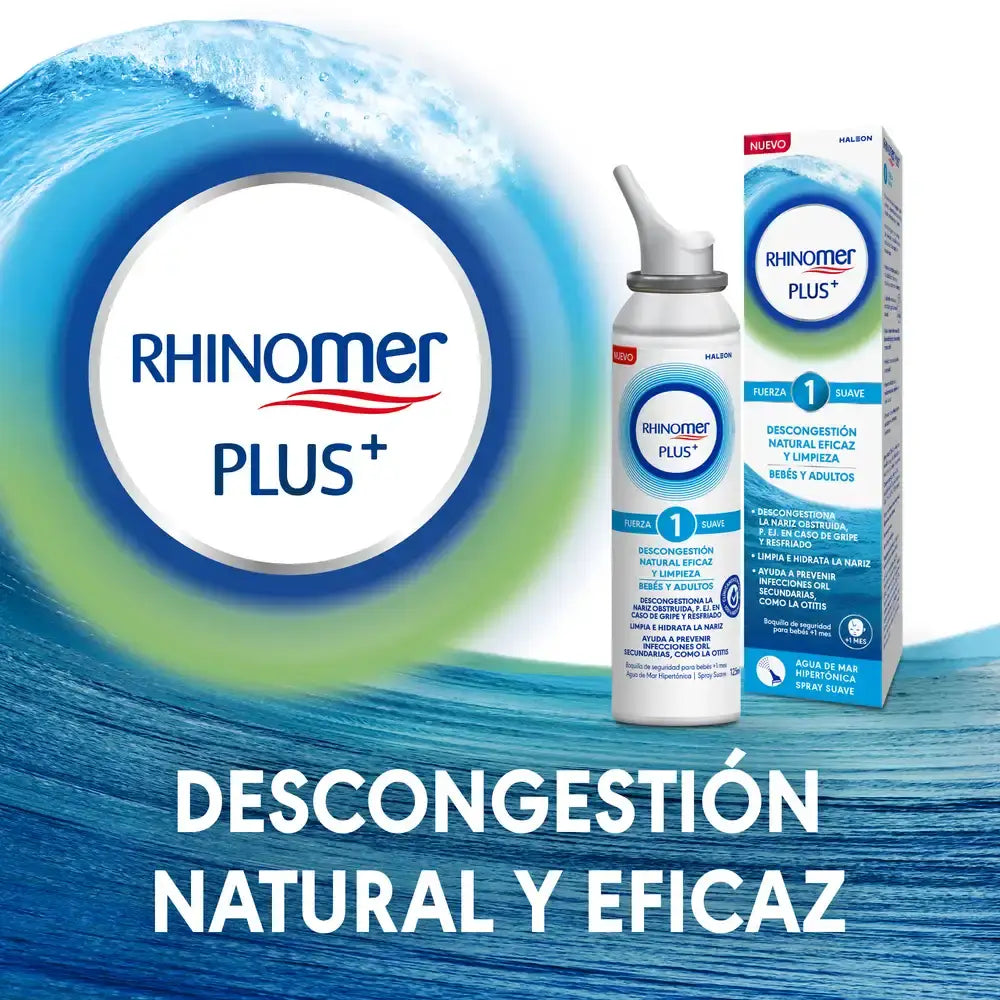 Rhinomer Plus+ F1 Bebés Y Adultos , 125 ml