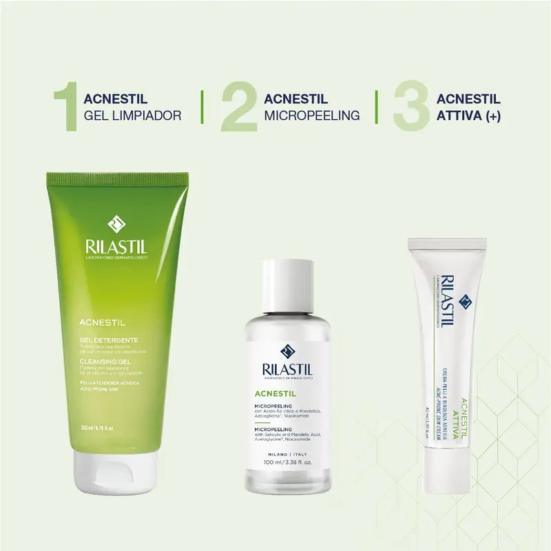 Rilastil Acnestil Attiva Crema Hidratante Antiimperfecciones 40 ml