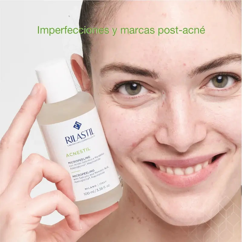 Rilastil Acnestil Micropeeling Exfoliante Y Seborregulador , 100 ml