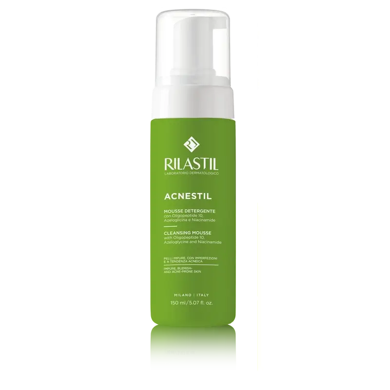 Rilastil Acnestil Mousse Limpiador Seborregulador 150 Ml