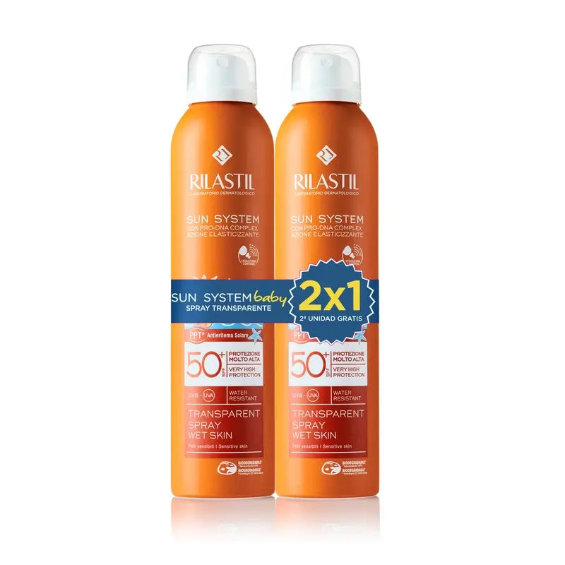 Rilastil Duplo Sun System SPF50 Baby 360, 2x200 ml