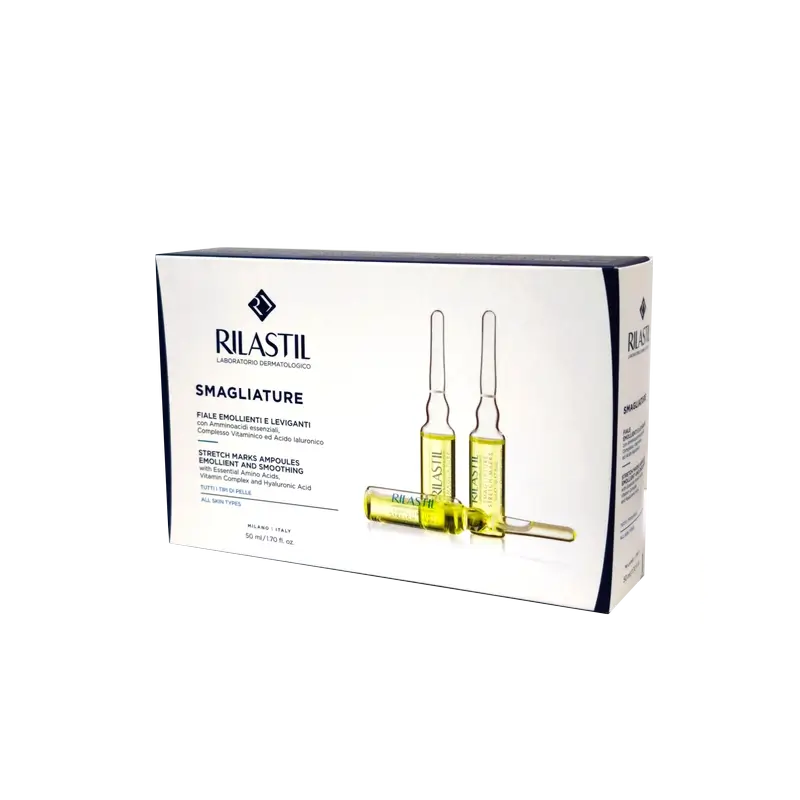 Rilastil Smagliatures Ampollas Antiestrias 5 ml x 10 Ampollas