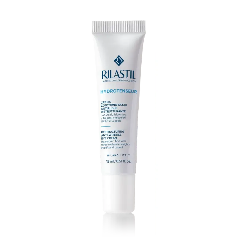 Rilastil Hydrotenseur Controno de Ojos Reestructurante y Antiarrugas, 15 ml