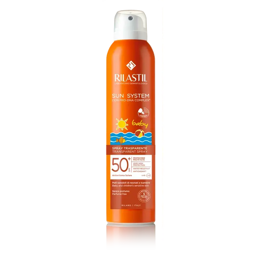 Rilastil Sun System SPF 50+ Baby Transparent Spray, 200 ml