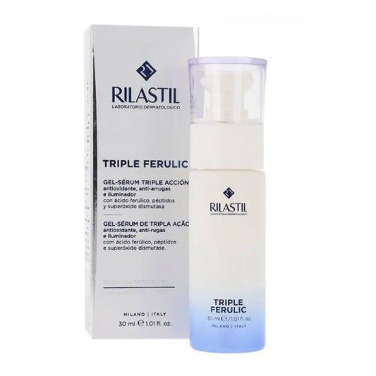 Rilastil Triple Ferulic Serúm Antiedad, Antioxidante E Iluminador, 30 Ml