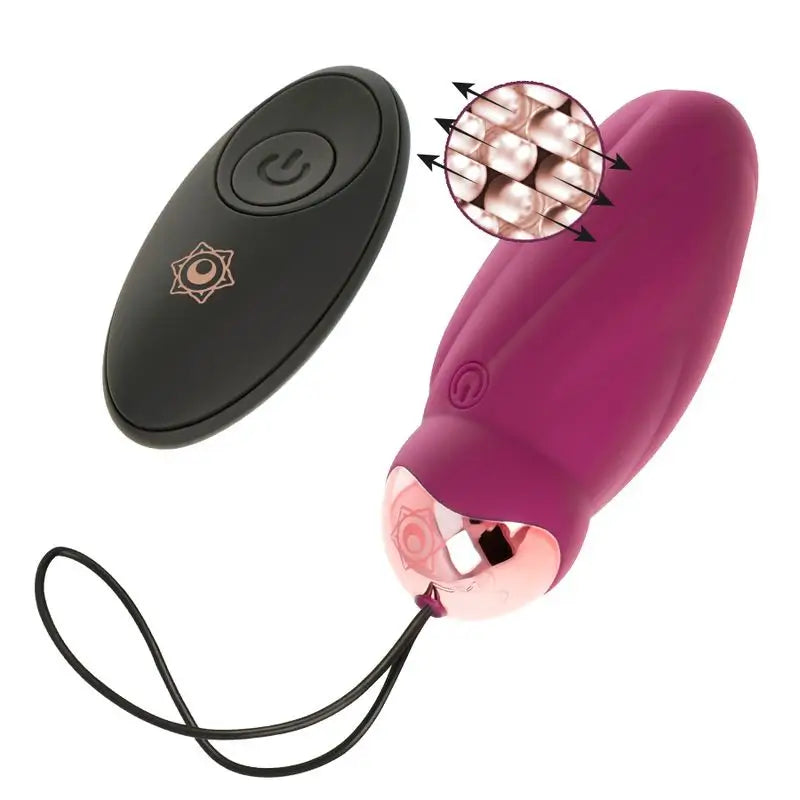 Rithual Sita Huevo Control Remoto Rotación De Perlas + Vibración