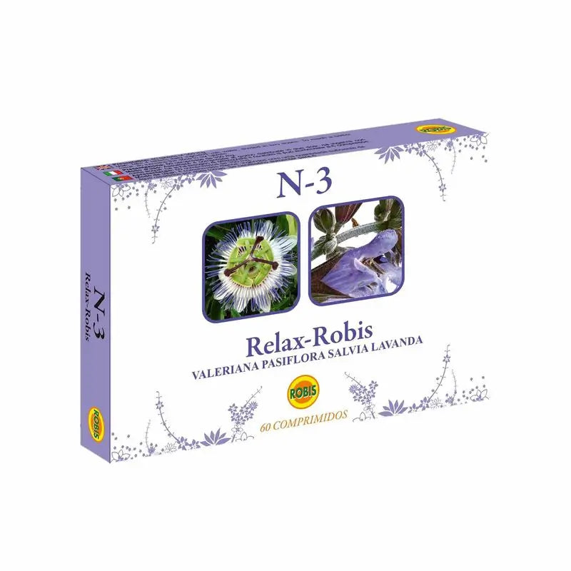 Robis N-3 Relajante , 60 comprimidos   