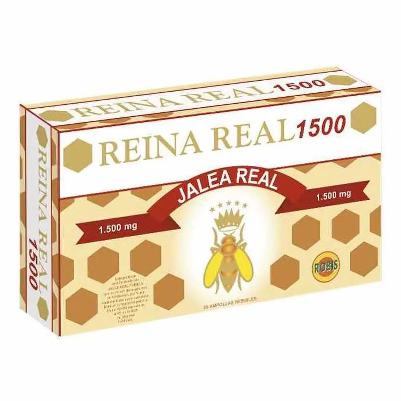 Robis Reina Real 1500 Mg, 20 Ampollas      