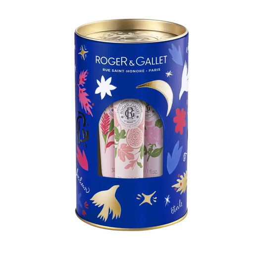 Roger & Gallet Cofre Cremas De Manos Bienestar: Fleur De Figuier - Gingembre Rouge - Rose, 3 unidades