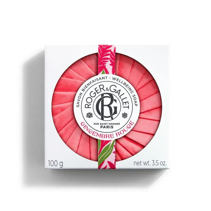 Roger & Gallet Jabón de Manos Gingembre Rouge, 100 gr