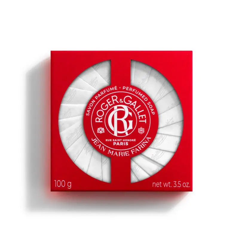 Roger & Gallet Jabón Perfumado Jean Marie Farina, 100 gr