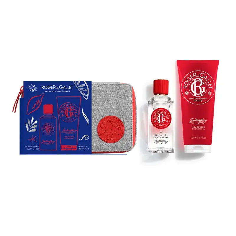 Roger & Gallet Jean Marie Farina Cofre Neceser Eau De Cologne + Gel Ducha, 300 ml