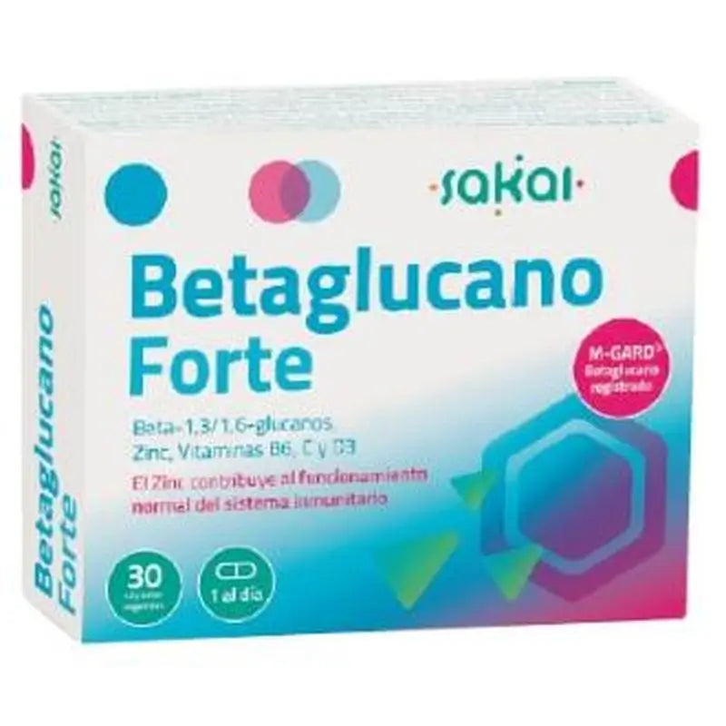 Sakai Betaglucano Forte 30 Cápsulas 