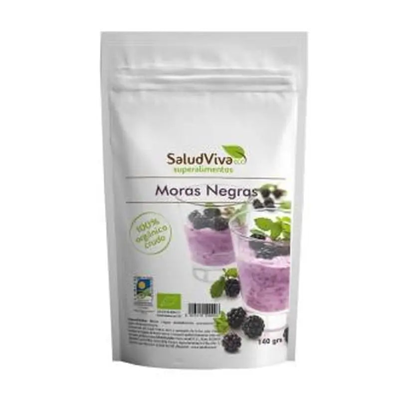 Salud Viva Moras Negras 140Gr. Eco Sg S/A Vegan 