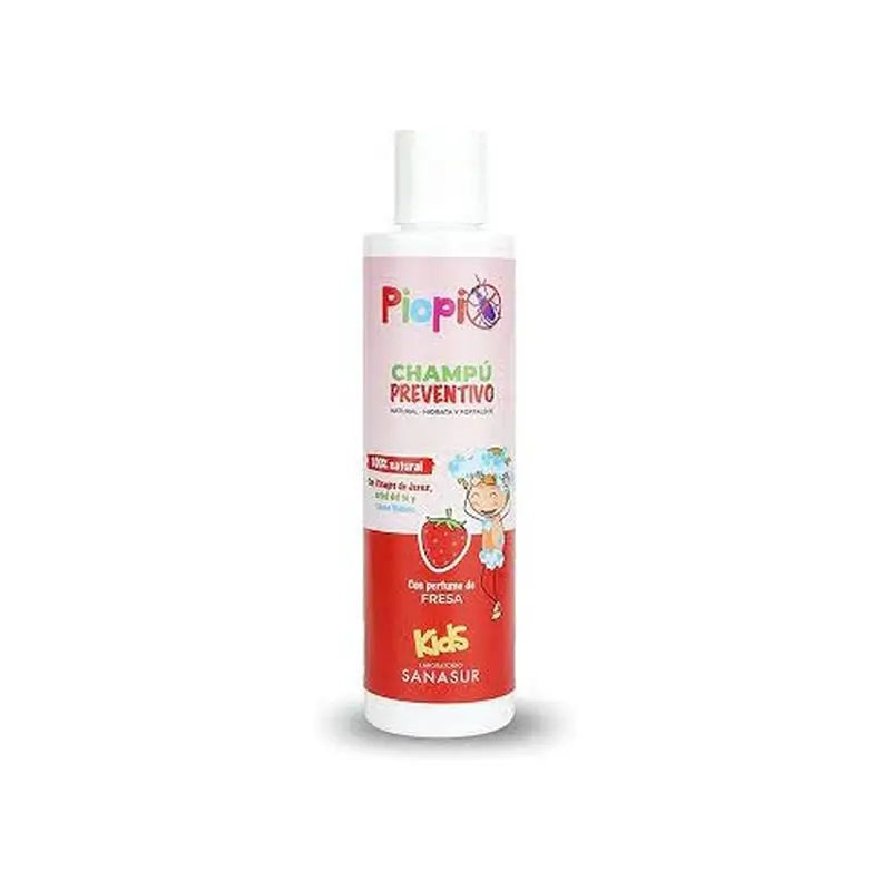 Sanasur Champu Piopio Desenr.  Prevent Piojos Fresa 200Ml. 